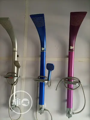 Coloured Standing Shower