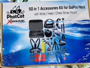 50 in 1 Accessories Kit for Go Pro Hero Dji Osmo Action
