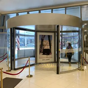 Revolving Automatic Glass Door