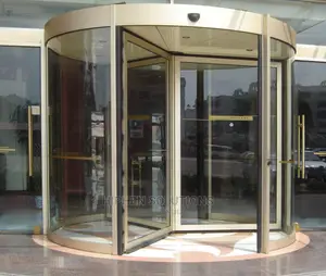 Revolving Rotating Glass Door