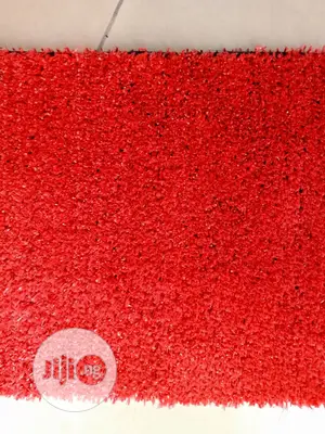 Artificial Grass Carpet Red