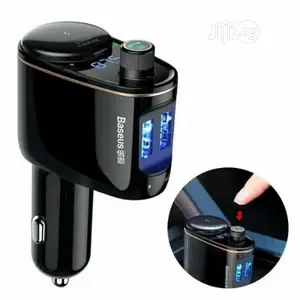 Baseus Locomotive Car Charger Fm Transmitter - Usb 3.4a