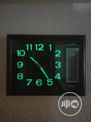 Large Digital Analogue Illuminating Wall Clock - 02