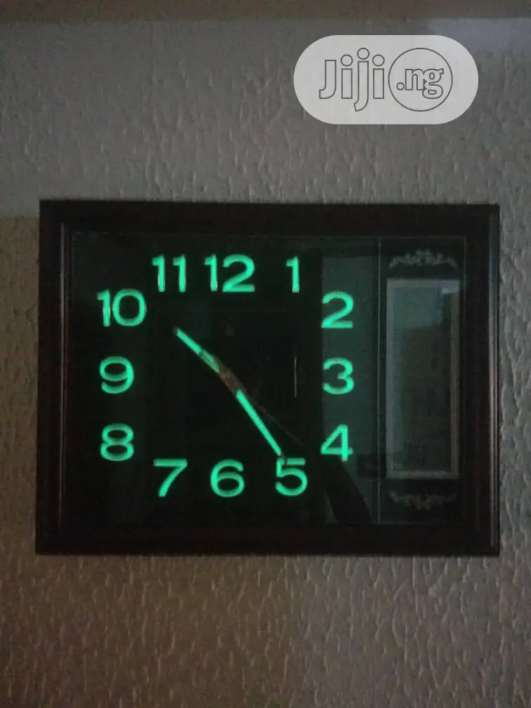 Large Digital Analogue Illuminating Wall Clock - 02