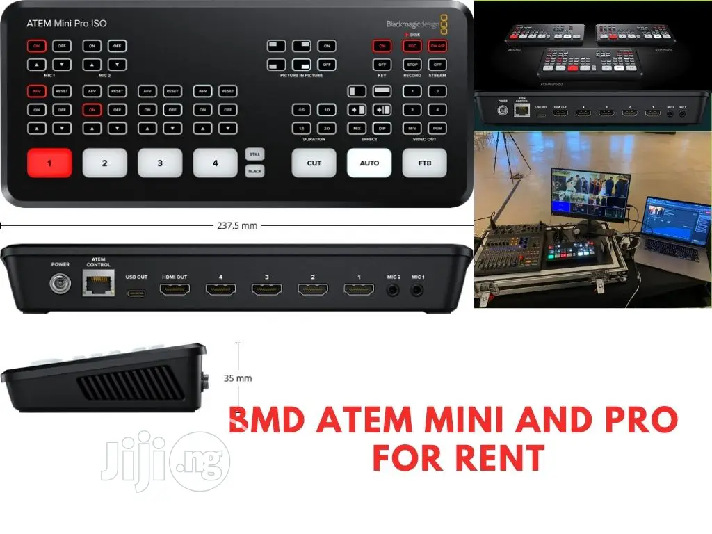 Blackmagic Atem Mini Pro For Rent