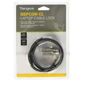 Targus Defcon T-Lock Resettable Laptop Cable Lock