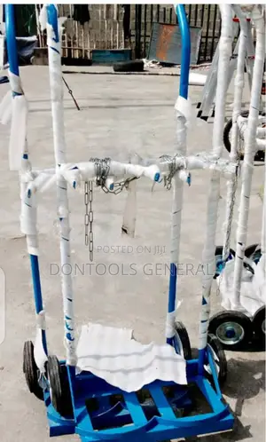 Double Gass Cylinder Trolley