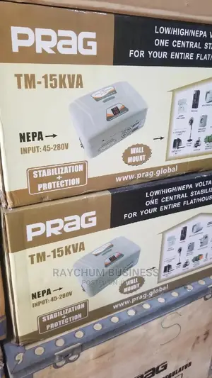 Prag 15kva Wall Mount Stabilizer 95v
