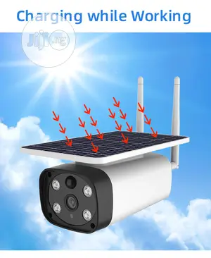 4G Outdoor SIM Card Solar Wireless Security Camera