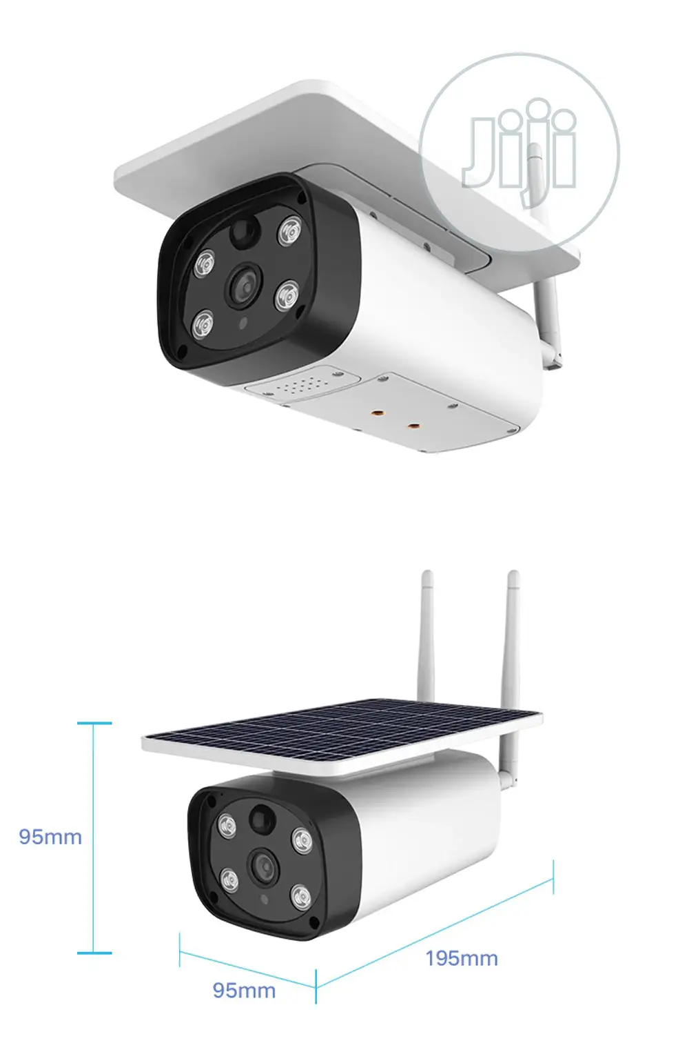 4G Outdoor SIM Card Solar Wireless Security Camera