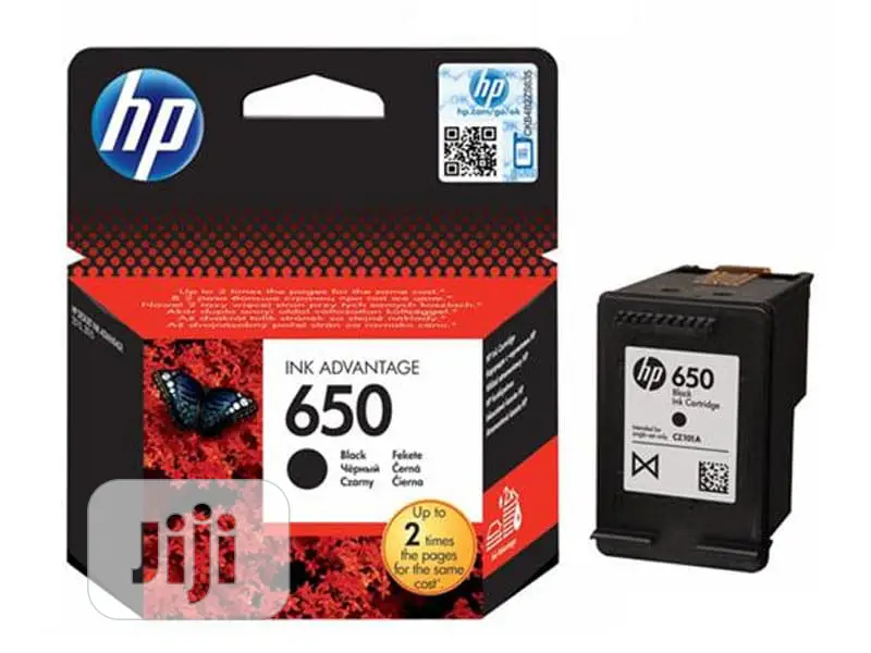 HP 650 Black Ink