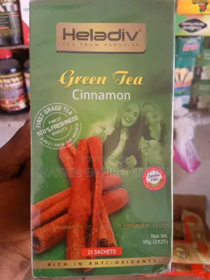 Heladiv Green Tea Cinnamon for All Infections Total Being