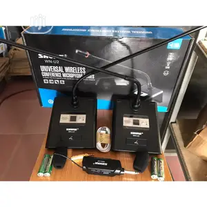 2 in 1 Rechargeable Wireless Receiver Conference Microphone