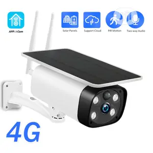 4G Outdoor SIM Card Solar Wireless Security Camera