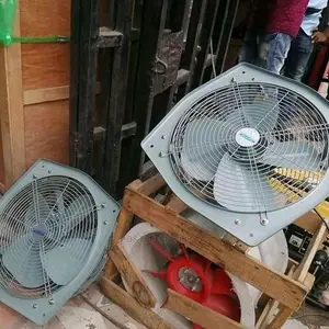 Industrial Heat Extractor Fan With Net 18 Inches