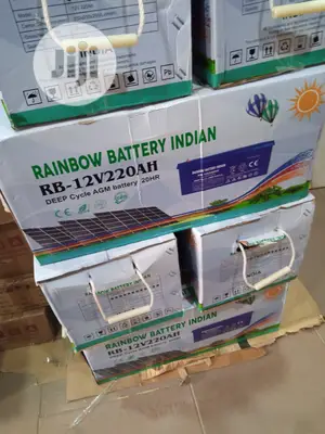 Rainbow Indian Battery (12v220ah 20hr)