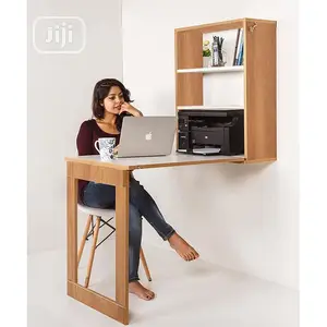 Foldable Wall Mounted Dining Table Storage Study Cabinet
