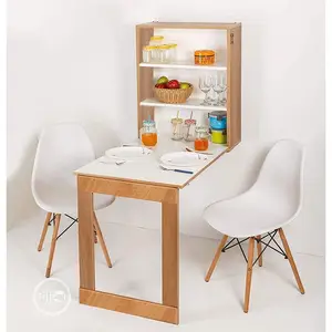 Storage Cabinet Foldable Wall Mounted PC Study Dining Table