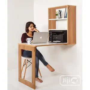 Foldable Wall Mounted Study Dining Table Storage Cabinet