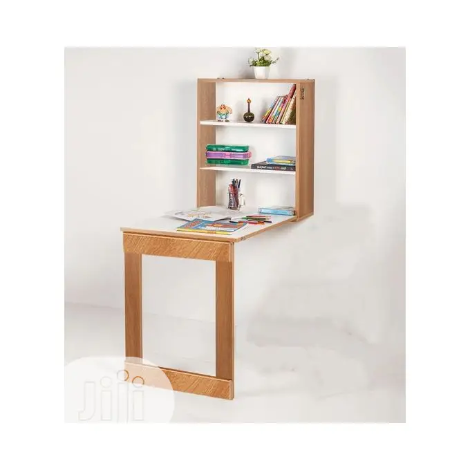 Foldable Wall Mounted Study Dining Table Storage Cabinet