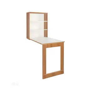 Foldable Wall Mounted Study Dining Table Storage Cabinet