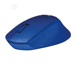 Logitech Mouse Wireless M330 Silent Plus-Blue