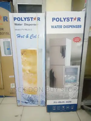 Polystar Water Dispenser With Fridge And Freezer