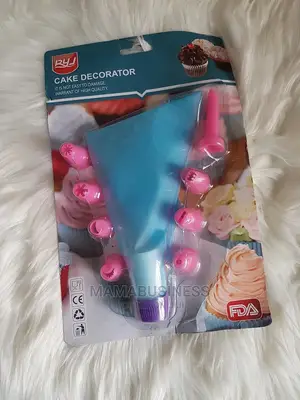 8pcs Plastic Cake Decorator Tool Set Icing Pipping Nozzles