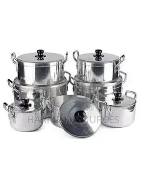 Dzire Alluminium Cooking Pots-7pcd
