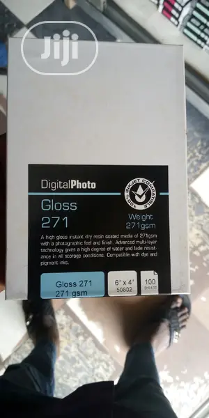 4 by 6 Glossy Photo Paper With 271gsm Thickness