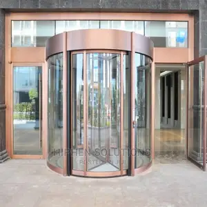 Automatic Revolving Door Garage Roller Shutter Door HIPHEN