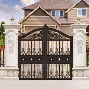Steel Retractable Driveway Swing Gate