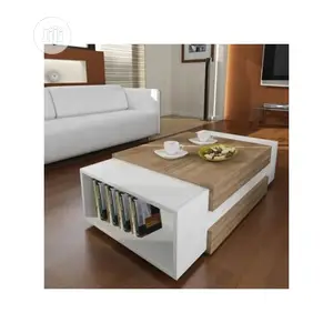 Multipurpose Center Table Coffee Table Chair With Book Shelf