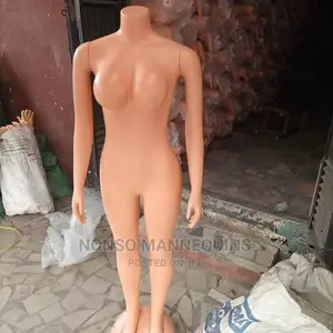 Imported Headless Female Plastic Mannequin
