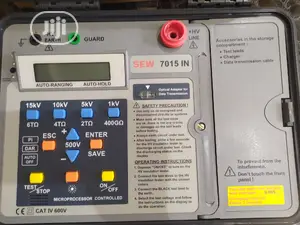 SEW 15kv Insulation Resistance Tester