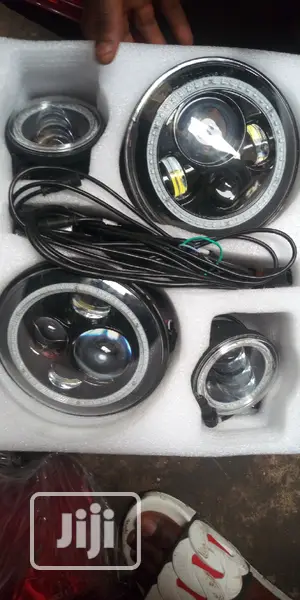 Complete Head and Fog Lamp for Wranguler Jeep 2019 Model