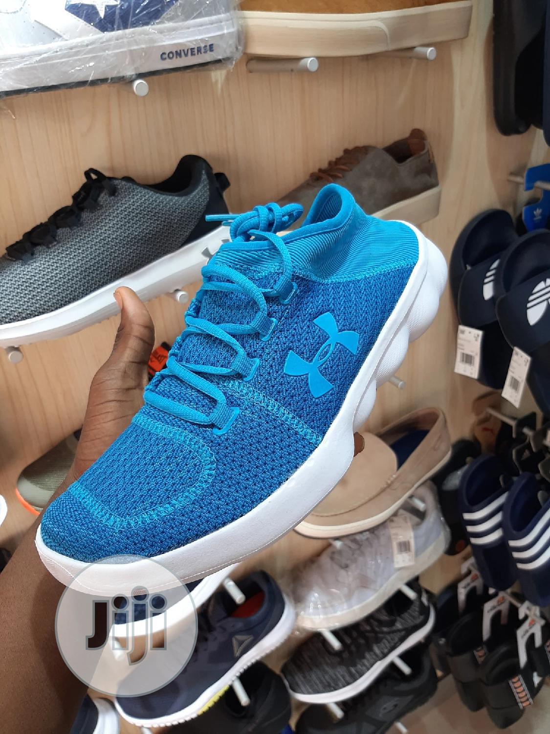 under armour blue trainers