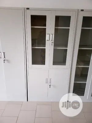 Half Glass Office Cabinet