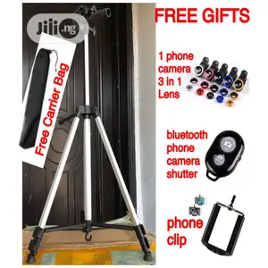 Portable Tripod Stand for Smartphones and Digital Cameras