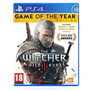 Ps4 Cd Witcher 3 Game of the Year
