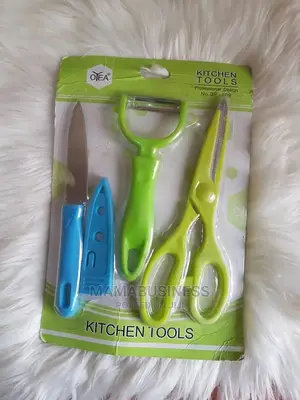 3 in 1 Kitchen Scissors Knives Grater