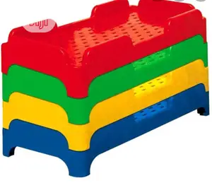 Plastic Toddlers Stackable Bed