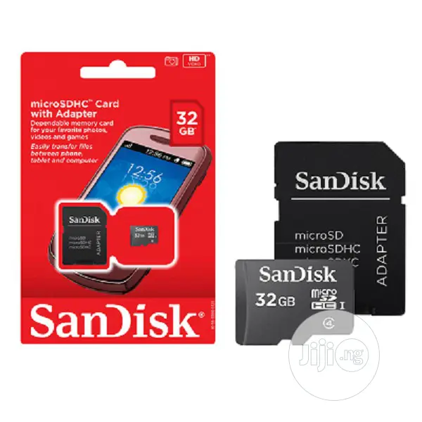 Sandisk Microsdhc 32gb With Adapter