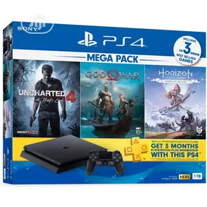 SONY Ps4 1tb Mega 3 Bundle Console