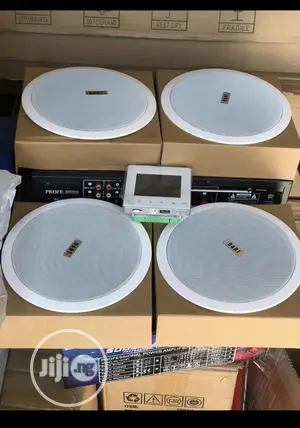 4 in 1 Ceiling Speaker With Bluetooth Keypad Amplifier