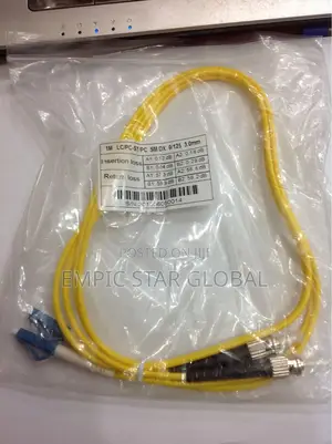 Fiber Optic Duplex Patch Cable Single Mode