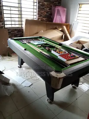 8ft Snooker Board With Complete Accessories