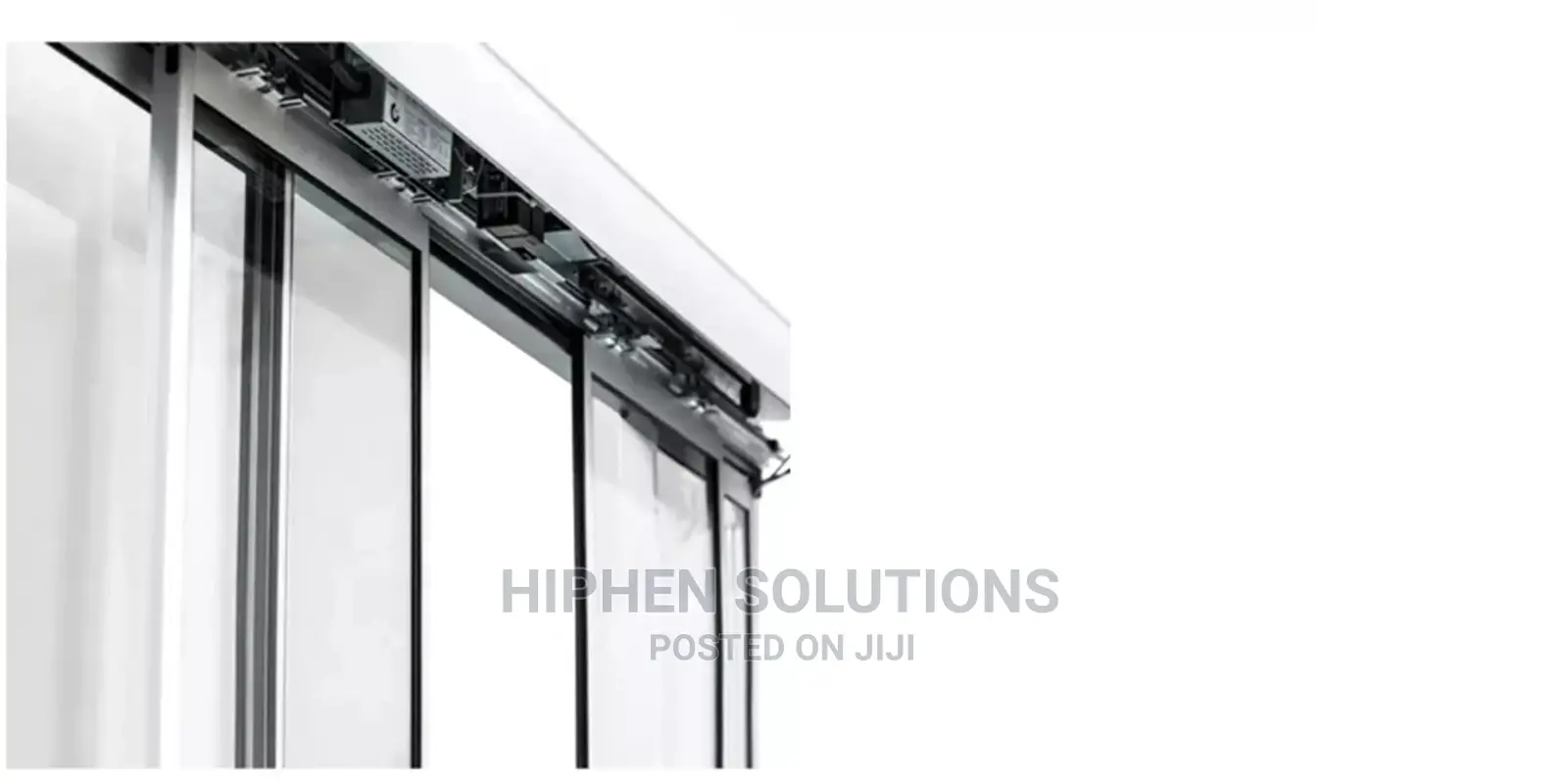 Automatic Sliding Glass Door With Sensor