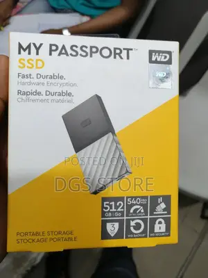 WD Passport SSD 512gb