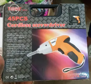 45 Pieces Cordless Screwdriver